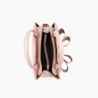 Like Dreams Grace Bowtie Top Handle Blush Satchel Bag