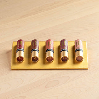 Poppy & Pout - Product Display, Fits 20-Tube Tray, Tester Display, Gold