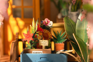 Hands Craft - DIY Book Nook Kit: Garden House