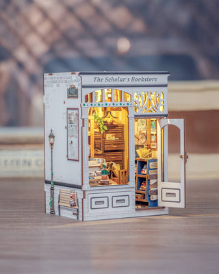 Hands Craft - DIY Book Nook Kit: The Scholar's Bookstore