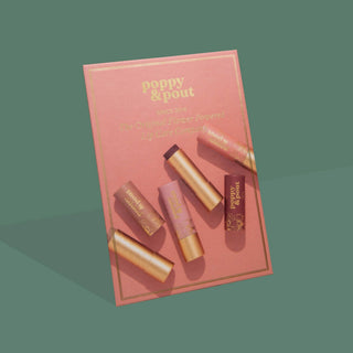 Poppy & Pout - Retailer Sign, Easel, Lip Tint