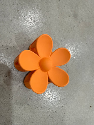 Large Flower Claw Clip