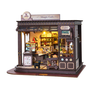 Hands Craft - DIY Miniature House Kit: Magic Café