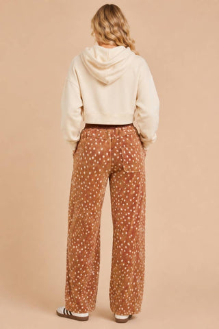J.NNA - The Cozy Fawn Lounge Pants: BAMBI BROWN / S