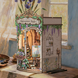 Hands Craft - DIY Book Nook Kit: Impressionist Studio