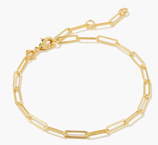 Courtney Paperclip Bracelet