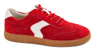 Corkys Spoiler Alert Red Faux Suede