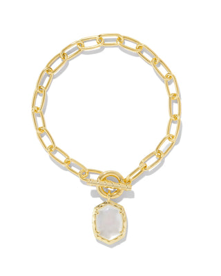 Daphne Gold Link and Chain Bracelet