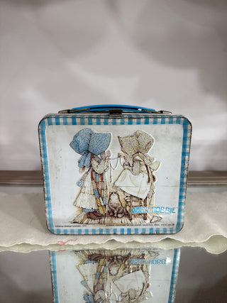 Vintage Holly Hobbie Metal Lunch Box (1979)