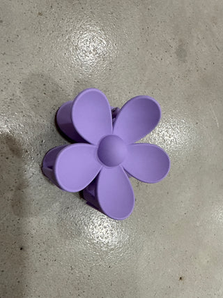 Large Flower Claw Clip