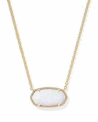 Elisa Gold Pendant Necklace