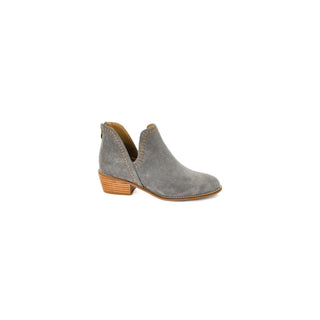 Corkys Bluffin Grey Faux Suede Booty – Western Inspired Boutique Ankle Boots