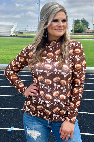 Sterling Kreek Game Day Vibes Mesh Long Sleeve