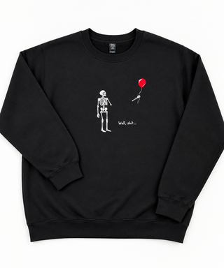 Embroidered Skeleton Sweatshirt