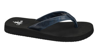 Corkys Summer Plans Navy Flip Flops