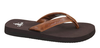 Corkys Summer Plans Cognac Flip Flops