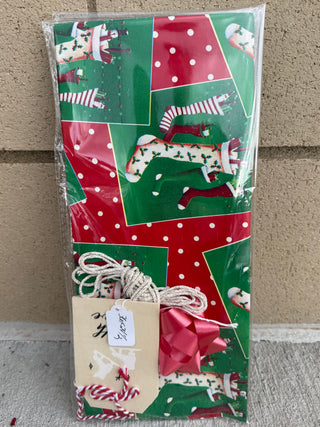 Vintage Wrapping Paper Kit