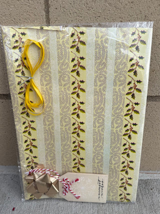 Vintage Wrapping Paper Kit