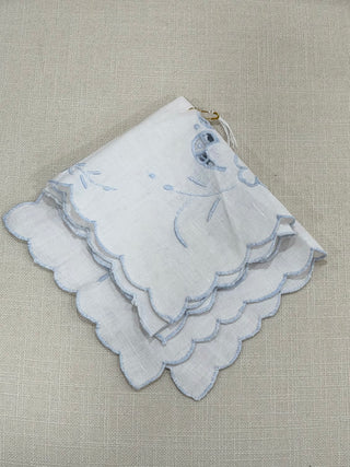 Vintage Embroidered & Lace Handkerchief Collection