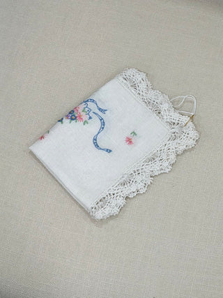 Vintage Embroidered & Lace Handkerchief Collection