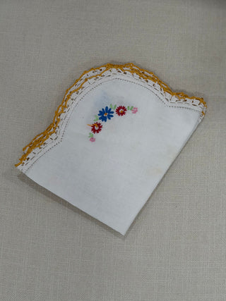 Vintage Embroidered & Lace Handkerchief Collection
