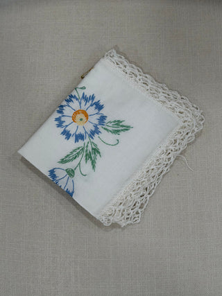 Vintage Embroidered & Lace Handkerchief Collection