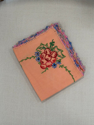 Vintage Embroidered & Lace Handkerchief Collection