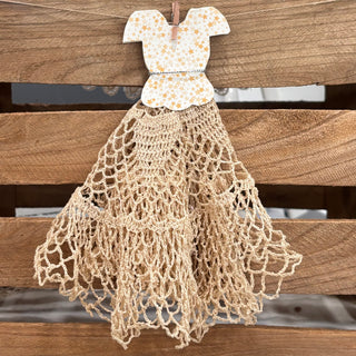 Vintage Dress-Style Doilies