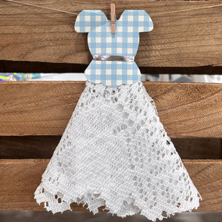 Vintage Dress-Style Doilies