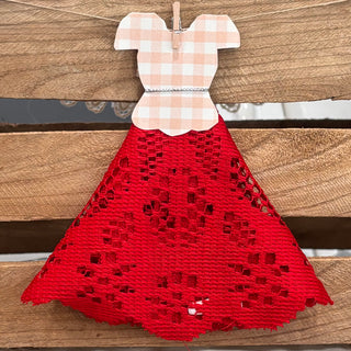 Vintage Dress-Style Doilies