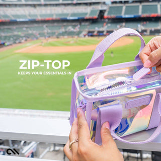 Case-Mate - Case-Mate Clear Stadium Bag: Midnight Black