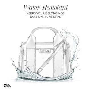 Case-Mate - Case-Mate Clear Stadium Bag: Midnight Black
