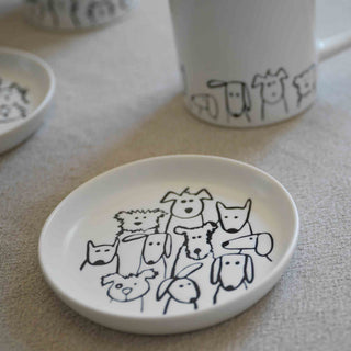 Living Goods Cuppa Color Random Dogs Coaster