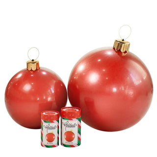 Holiball® 18” Inflatable Ornament – Vintage Red