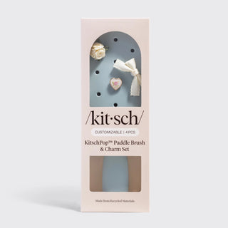 KitschPop™ Paddle Brush – Haze Blue