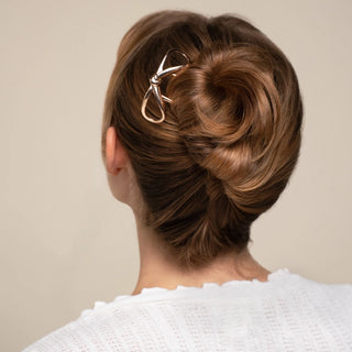 Kitsch Mini Metal Bow French Hair Pin – Gold