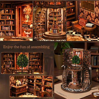 Hands Craft - DIY Book Nook Kit: Tree of Knowledge