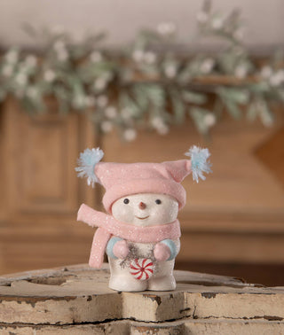 Bethany Lowe Designs - Peppermint Blush Snowgirl
