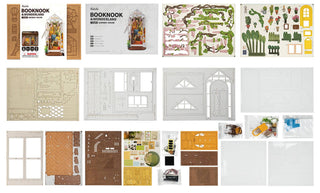 Hands Craft - DIY Book Nook Kit: Garden House