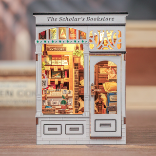 Hands Craft - DIY Book Nook Kit: The Scholar's Bookstore