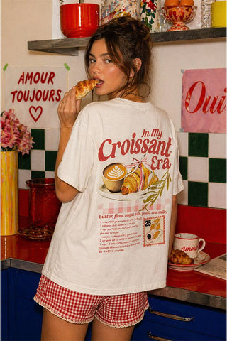 Croissant Cafe T-Shirt