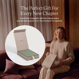 THE INNER VOICE - Guided Gratitude Journal, 365 Prompts, Undated, Gift Package