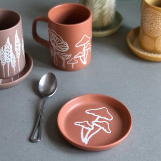 Living Goods Cuppa Color Mushroom Coaster