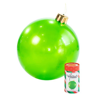 Holiball® 18” Inflatable Ornament – Classic Green