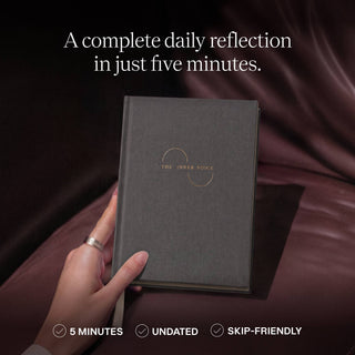 THE INNER VOICE - Guided Gratitude Journal, 365 Prompts, Undated, Gift Package