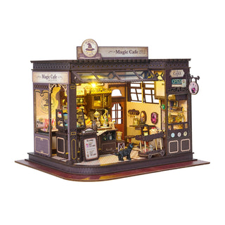 Hands Craft - DIY Miniature House Kit: Magic Café