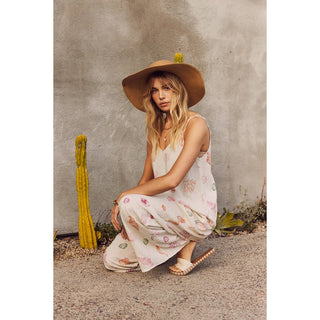 Seashell Wide-Leg Drawstring Pants