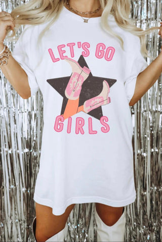 Let's Go Girls Oversized T-Shirt