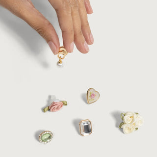 KitschPop™ Charms 6pc Set – Vintage Ivory