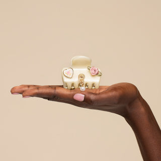 KitschPop™ Cloud Clip 7pc Set – Pearlized Cream